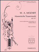 Maurerische Trauermusik, K. 477 Score and Parts