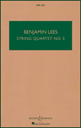 String Quartet No. 3 Study Score