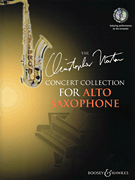 The Christopher Norton Concert Collection for Alto Saxophone with a CD of performances and backing tracks