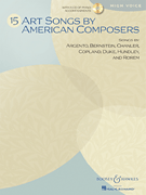 15 Art Songs by American Composers High Voice, Book/ CD
