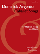 Cabaret Songs Medium Voice and Piano