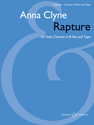 Rapture Clarinet in B-flat and Tape<br><br>Archive Edition<br><br>Playing Score with CD