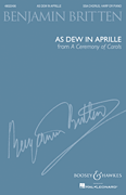 As Dew in Aprille (from A Ceremony of Carols) SSA and Harp or Piano, New Edition