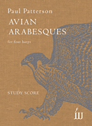 Avian Arabesques for Four Harps Score and Parts