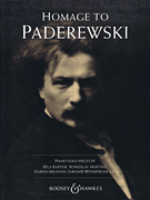 Homage to Paderewski Piano Solo Pieces by Bartók, Martinu, Milhaud, Weinberger and others
