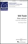 Ave Verum from <i>Songs of Peace</i> Two-Part Chorus and Piano