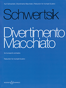 Divertimento Macchiato For Trumpet and Orchestra – Trumpet with Piano Reduction