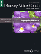 The Boosey Voice Coach Singing in German – Medium/ Low Voice and Piano