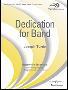 Dedication for Band