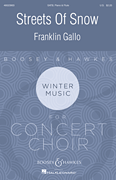 Streets of Snow Boosey & Hawkes Contemporary Choral Series