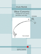 Oboe Concerto Two Pianos, Percussion, Oboe<br><br>Score and Parts