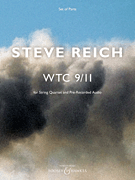 WTC 9/11 for String Quartet and Pre-Recorded Audio – Set of Parts