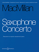 Saxophone Concerto Reduction for Soprano Saxophone and Piano