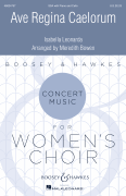 Ave Regina Caelorum Concert Music For Women's Choir