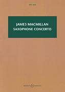 Saxophone Concerto Soprano Sax and Piano<br><br>Study Score