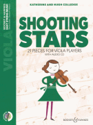 Shooting Stars 21 Pieces for Viola Players<br><br>Viola and Piano with Online Audio