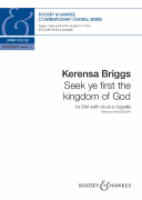 Seek Ye First the Kingdom of God SSA Divisi with Piano Accompaniment