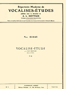 Répertoire Moderne de Vocalises-Etudes for Medium Voice and Piano