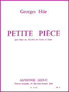 Petite Pièce in G Major for Flute and Piano