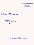 Deux Mélodies – Chanson for Voice and Piano