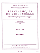 Rondo, for Cello and Piano
