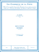 Mélodie – Classiques No. 6 for Flute and Piano