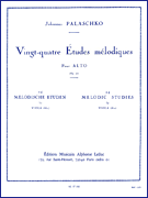24 Etudes Mélodiques – Op. 77 for Viola