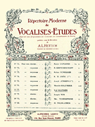 Vocalise-Etude pour Voix Moyennes for Medium Voice and Piano