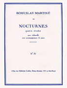 4 Nocturnes – H189, No. 4 Cello and Piano