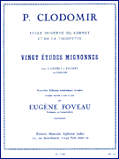 Vingt Etudes Mignonnes [20 Cute Studies]<br><br>for Cornet or Euphonium (Saxhorn)
