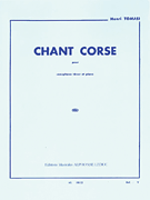 Chant Corse for Tenor Saxophone and Piano