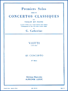 Premiers Solos Concertos Classiques No. 12 for Violin and Piano