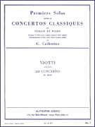 Solo No. 1 from Concerto No. 20 for Violin and Piano
