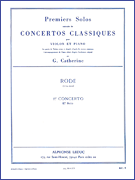 Premier Solos Concertos Classiques – Concerto No. 1, Solo No. 1 for Violin and Piano