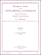 Premier Solos Concertos Classiques – Concerto No. 4, Solo No. 1 for Violin and Piano