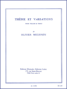 Theme et Variations pour Violon et Piano for Violin and Piano