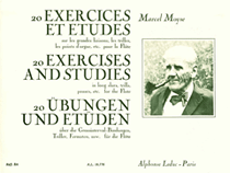20 Exercices et Etudes pour Flute [20 Exercises and Studes for Flute]