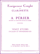 Twenty Easy and Progressive Studies for Clarinet