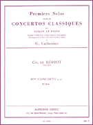 Premiers Solos Concertos Classiques No. 9, Op. 103 for Violin and Piano