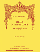 Suite Miniature Op. 145, No. 9 – Phantasme for Saxophone and Piano