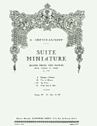 Suite Miniature Op. 145, No. 3 – Au Foyer for Violin and Piano