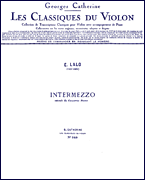 Intermezzo – Classiques No. 349 for Violin and Piano