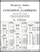 Premier Solo Extrait – Concerto No. 9 for Violin and Piano