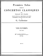 Premier Solo Extrait – Concerto No. 1 in E for Violin and Piano