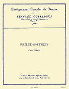 Préludes-Etudes – d'Apres Cokken for Bassoon