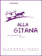 Alla Gitana for Alto Saxophone and Piano
