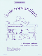 Suite Romantique – 1. Sérénad Italienne for Alto Saxophone and Piano