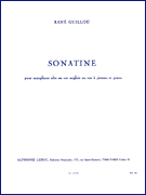 Sonatine for Alto Saxophone and Piano