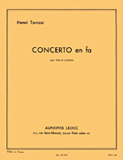 Concerto in F Major for Flute and Piano