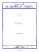 6e Sonate de Haendel [6th Sonate of Handel] for Saxophone and Piano